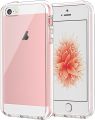 iPhone SE 2016 (Not for 2020), iPhone 5s and iPhone 5, Shockproof Bumper Cover, Anti-Scratch Clear Back, Crystal Clear. 