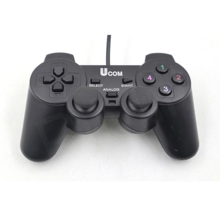 Joystick Black USB Wired Gamepad Joystick For Computer PC & Laptop