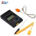 TM902C LED Digital Thermometer Temperature Meter K Type Thermocouple Sensor Probe Detector Meter -50C to 1300℃. 