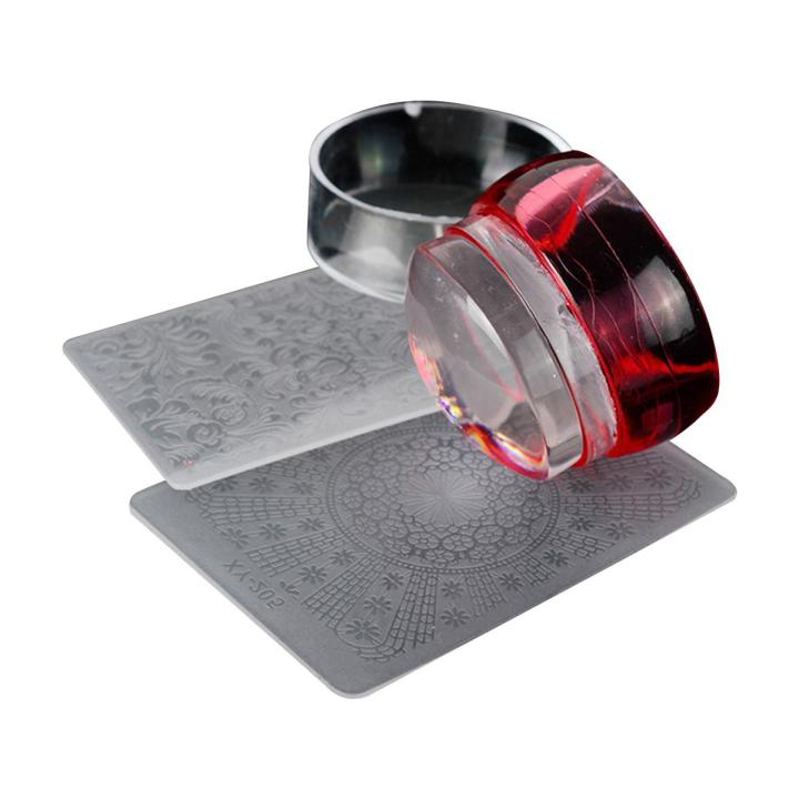 Nail Art Stamper Reusable Convenient Easy to Use Nail Tool Stamp Seal for Fingernails