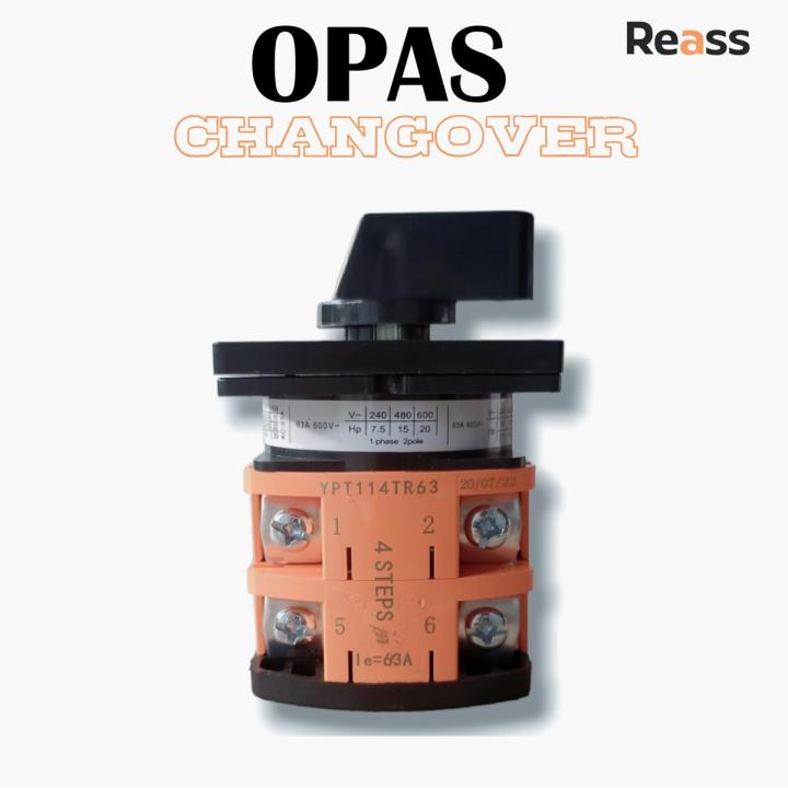 OPAS 64 Amp 4 - Position Phase Selector Switches (0-1-2-3-4)