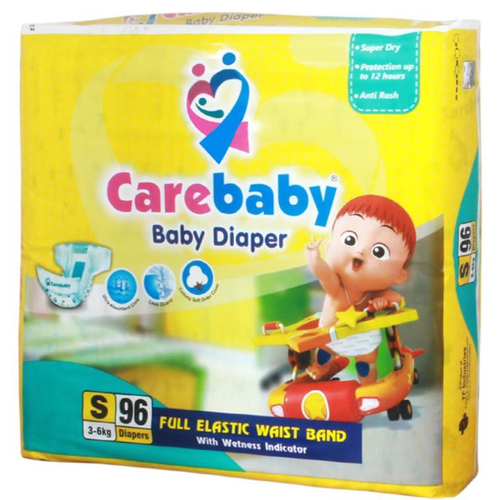 Care Baby Diaper Mega Pack Small Size 2 (96 Pcs)