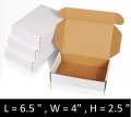 Pack of 20 Packaging Shipping Boxes (white) Corrugated 3-Ply - Sizes Available. 