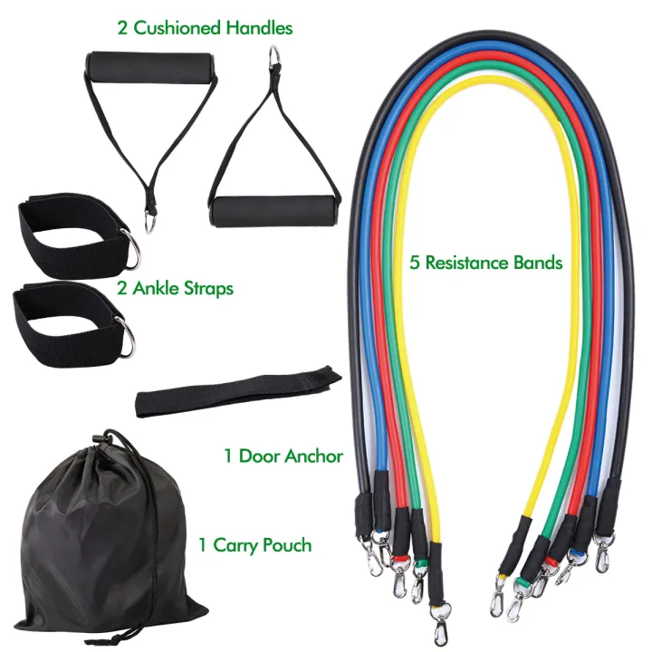 11%20PCS%20Latex%20Resistance%20Band%20Set%20Yoga%20Pilates%20Abs%20Exercise%20Fitness%20Gym%20Workout%20Set%20With%20Elastic%20Tube,%20Door%20Anchor,%20Ankle%20Straps,%20And%20Handles%20For%20Weight%20Loss%20Or%20Stretch%20-%20Image%202
