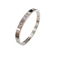 Beautiful Shiny Elegant Branded Yellow Gold Silver Love Bangle Bracelet Kara For Women Girls Fashion Jewellery. 