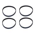 NXFDSIOZ 4X 106XL 031 53 Teeth 7.9mm Width Rubber Drying Machine Timing Belt Black. 