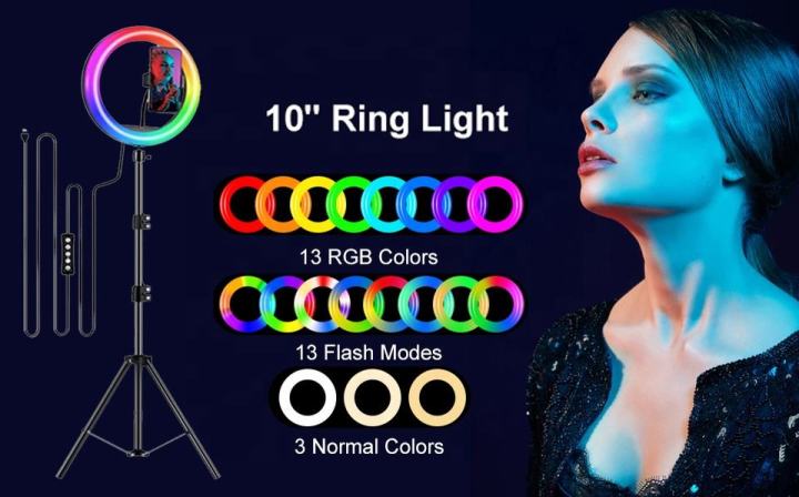MJ33%20RGB%20LED%20Soft%20Ring%20Light%2033CM%20(13-inch)%20With%20Phone%20Holder%20USB%20Plug%20Include%20Stand%20-%20Image%204