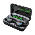 Topewon F9 Wireless Earphone IPX7 Waterproof Earbuds LED Display Built In HD Mic Headphone with 2000mAh Power. 