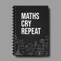 Maths Spiral Notebook -7779. 