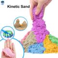 Kids Play Sand Bucket Activity Kit Natural Scented 300 Gram of Free Flowing & Easy to Mold Play Sand Sensory Sand Kit Gift for Boys & Girls ( 300 GM )  2 COLOR. 