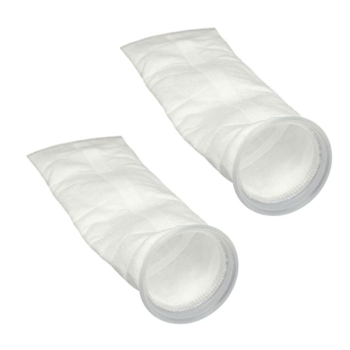 JDXHLAU 2X 200μM 4X15 inch Fish Aquarium Marine Sump Felt Pre Filter Sock Bag