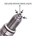 3Pcs Spark Plug A7Tc, Triple Electrode for Gy6 50 Cc 70Cc 90 Cc 110Cc 125 Cc 150Cc & 3Pcs D8Tc 3 Electrode Spark Plug, Racing Spark Plug. 