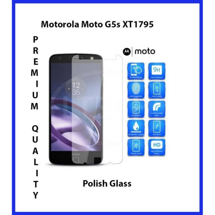 Motorola Moto G5S XT1795 Tempered Glass Screen Protector Polish Glass For Motorola Moto G5S XT1795