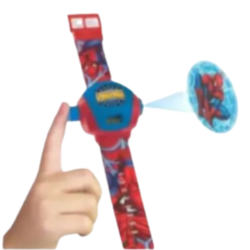 Spiderman Projector Digital Watch For Kids