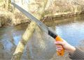 Mini Hand Saw with Anti Skid Handle 10.6 inches Garden Prune Saw Fixed Blade Saw, Stainless Steel Blade. 