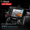 Guard Protective Film Tempered Glass Ultra Premium 153x89mm 7inch Transparent 9H Hardness for Car LCD Monitor Anti-Fingerprint Anti-Reflective Screen Protector. 