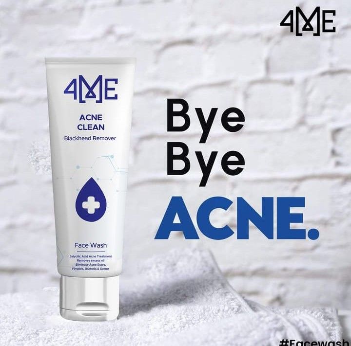 4ME Acne Clean Blackhead Remover Facewash