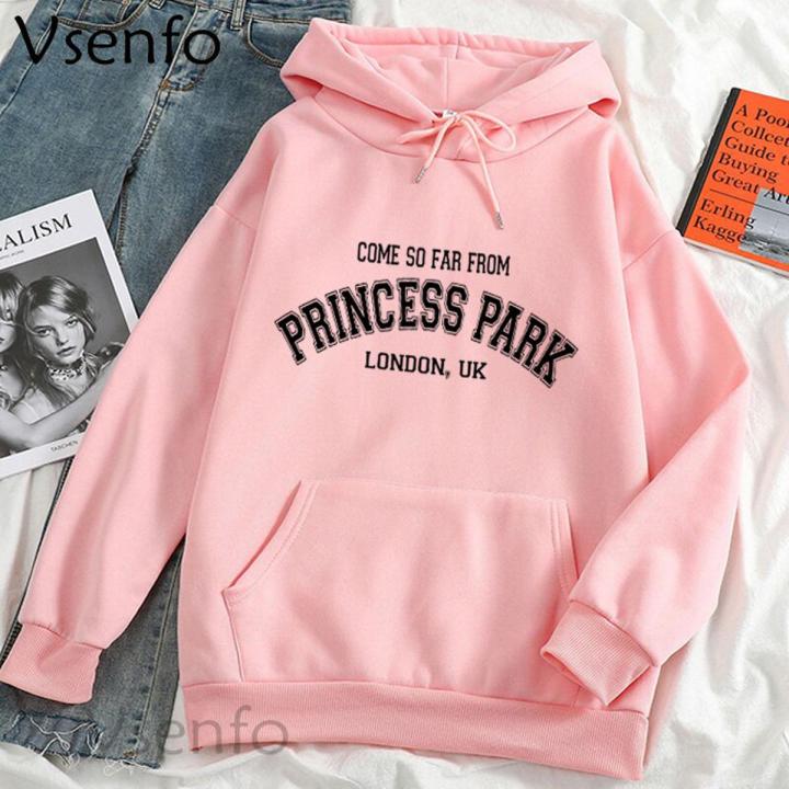 Princess Park Hoodies Sweatshirts Women Letter Printed Sweatshirt Harajuku Pullovers Daraz.pk