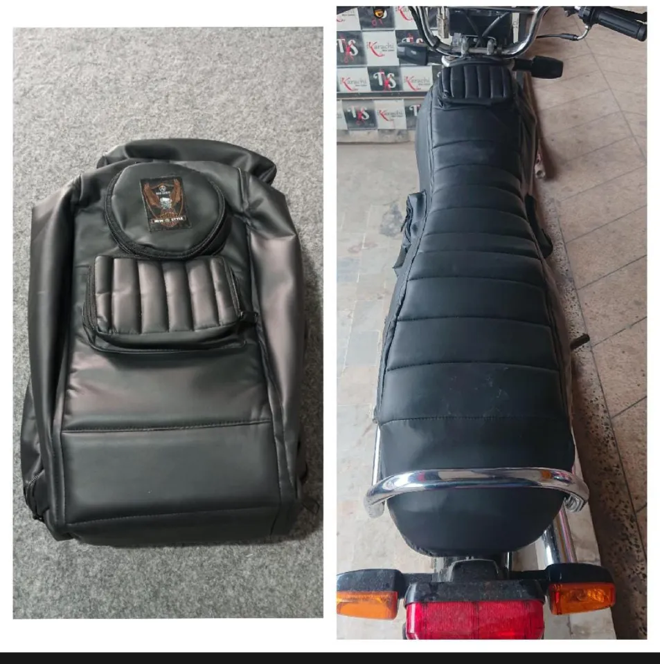 Waterproof Bike Seat Cover Japani Raxine Ledar for 125/70 Bike