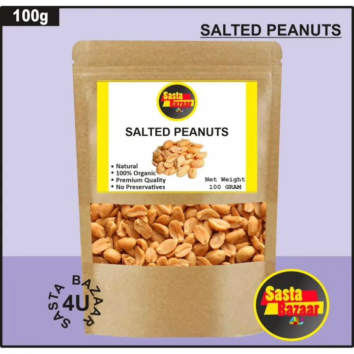 Roasted Peanuts / Salted Peanuts 100 gm | Daraz.pk