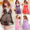 Transparent Sexy Net Bridal Nighty for Women. 