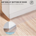 5M Silicone Gap Seal Door Bottom Sealstrip Weather Window Sealer Weatherstrip Self Adhesive Shower Door Windshield Sealing Tape 1Roll. 