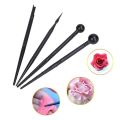 Flower Modeling Ball Tool 4Pcs Set Plastic. 
