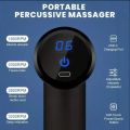 Massage Gun 5 in 1 Multifunctional Electric Full Body Massage Equipment Set for Deep Tissue Relief & Full Body Relaxation 6 Speeds with 4 Massage Heads Pysiotherapy Massager Gun. 