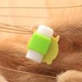 Cartoon USB Cable Protector I-P-h-0-ne/Android/Hands Free Charger Data Cable line savior. 