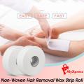 Wax Strip Paper Roll Hair Removal 50-Yards Non Woven Wax Strip Roll High Quality Random Brand. 