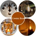 Candle Flame Bulb 4 w CA 35 Tip LED Filament E 27 And E 14. 