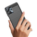 Lenuo Carbon Fiber Bumper Phone Case For Motorola Moto G13 / G23 Back Cover Coque Shockproof Protective. 