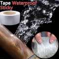 Aluminum Foil Tape (7 Yards) – Specially Designed for Stove Heat Insulation OR Butyl Waterproof Tape (1.5 Meter) – Strong Adhesion, UV & Water Resistant Use for Kitchen, Bathroom, Wall & Roof Leak Repairs – Select Your Option. 