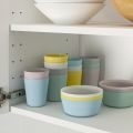 IKEA Kalas Bowl Mixed Colors Material Plastic Pack of 6. 