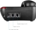 Ornin S016 Big Button Corded Telephone with Speaker, Hearing Aid Compatible for Seniors (Black). 