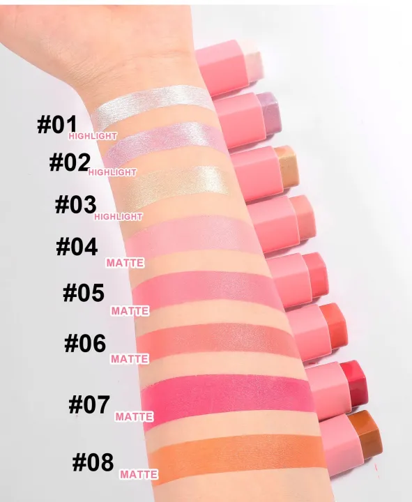 Matte%20Blusher%20Cheek%20Blush%20Highlighter%20Stick%20Rouge%20Waterproof%20Bronzer%20Pen%20Contour%20Makeup%20-%20Image%206