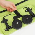 2 in 1 Foldable Grocery Shopping Trolleys with Wheels, Large Expandable Foldable Shopping Bag, Collapsible, Washable, Grocery Bag, Tote Bag. 