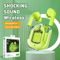 AIR31 Airpods | Wireless Earbuds |Transparent Digital Bluetooth Headphones |Ring Horn Earphones | Gameing Headset\headpones | Touch Control Airdots with Microphone | Airports| blutooth Airphone wireless | wireless handfree | heavy battery timing 5hours. 