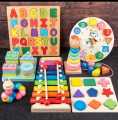 Stars Shopping Best Collection of Early Learning Toys/ Montessori Toys /  – Clock / Alphabets / Number / /Shapes. 