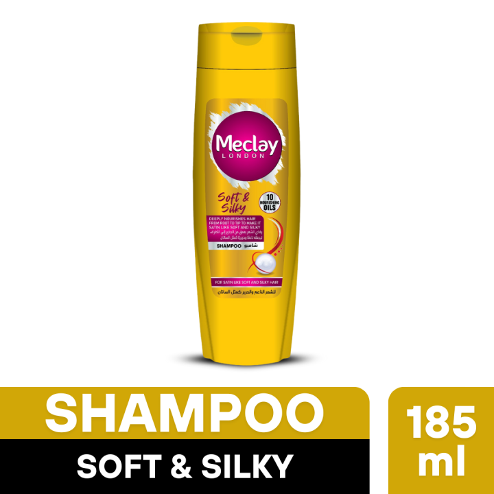 Meclay London Soft & Silky Shampoo 185ML