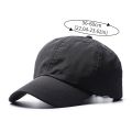 Quick-Dry Unisex Baseball Caps Summer Outdoor Sports Hiking Cycling Cap Solid Color Adjustable Soft Sun Hats for Men. 