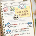 2Roll/Set Chiikawa Tape Roll Stickers Cartoon Cute Pvc Graffiti Style Transparent Stickers Handbook Decorative Stickers Student Writing Gift. 