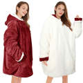 sherpa Blanket Hoodie. 