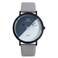 Stylish Round Dial Smooth Leather Straps Casual Watch Stylish Analog Watch for Boys Men. 