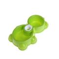 Pet Double Plastic Dispenser - Bowl. 