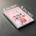 Customized BTS Photo Diary (4x6 Inches, 40 Ultra Premium Glossy Cards) – K-pop Fan Collectible. 