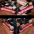 1Pcs Car Seat Slot Storage Box Gap Seam Pocket Car Storage Box For Volvo V40 S60 S90 740 S70 XC90 XC60 940 XC40 S80 V50 （# Black ）. 