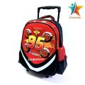 3D Children's Trolley Backpack with Wheel for Pre-Nursery, KG Kids Character School Trolley Backpack. 