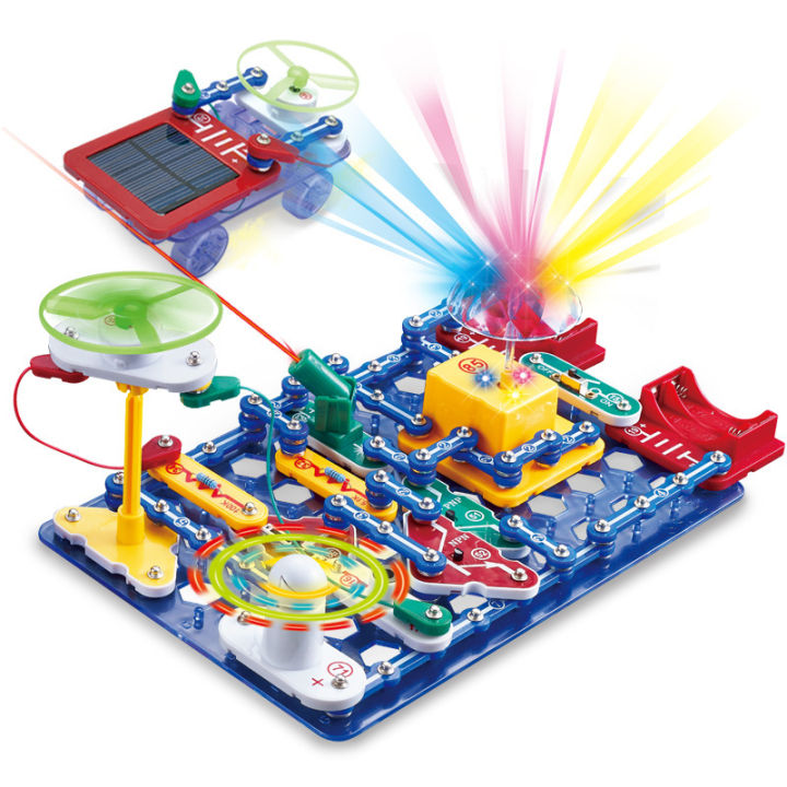 Electrical%20Kid%20Electronic%20Building%20Blocks%20Science%20Education%20Boys%20Toys%20Hundred%20Pieces%20Physics%20Experiment%20Circuit%20Children's%20Assembly%206-14%20Years%20Old%20-%20Image%202