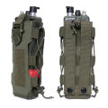 MeterMall Tactical Water Bottle Holder Adjustable Outdoor Sports Kettle Carrier Pouch For Backpack For Backpack Bicycle Belt Straps. 